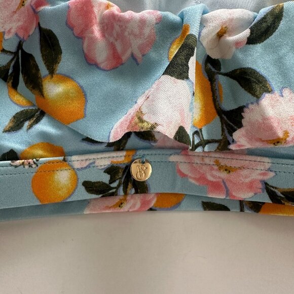 Victoria’s Secret Blue Lemon Ruffle One Shoulder Swim Top and Bottom Bikini CHEE - Picture 12 of 16